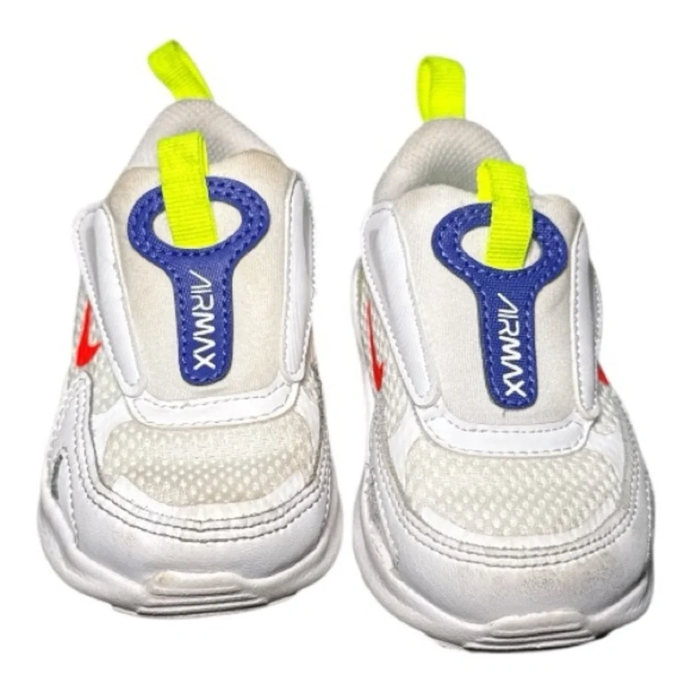 Nike Kids Toddler Air Max Bolt Shoes Size 6 Blue White